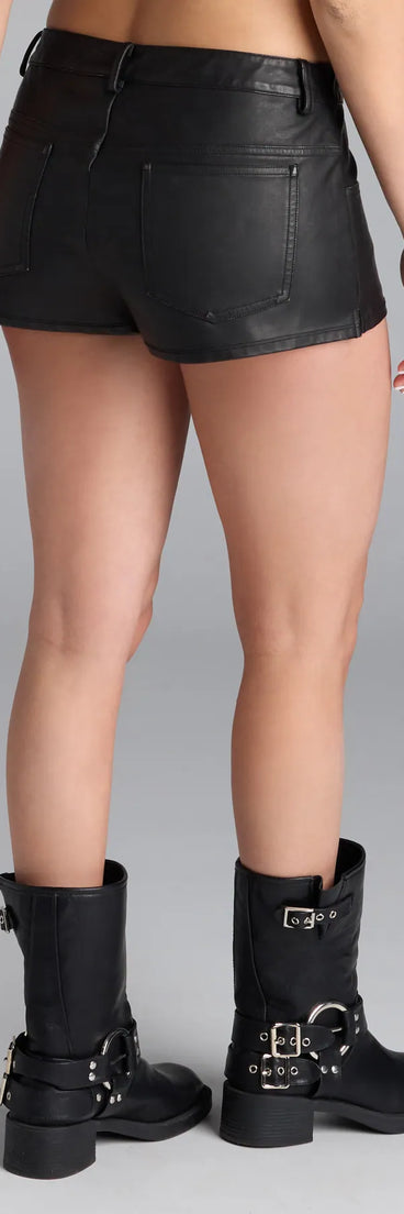 Play Time Mid-Rise Hot Shorts