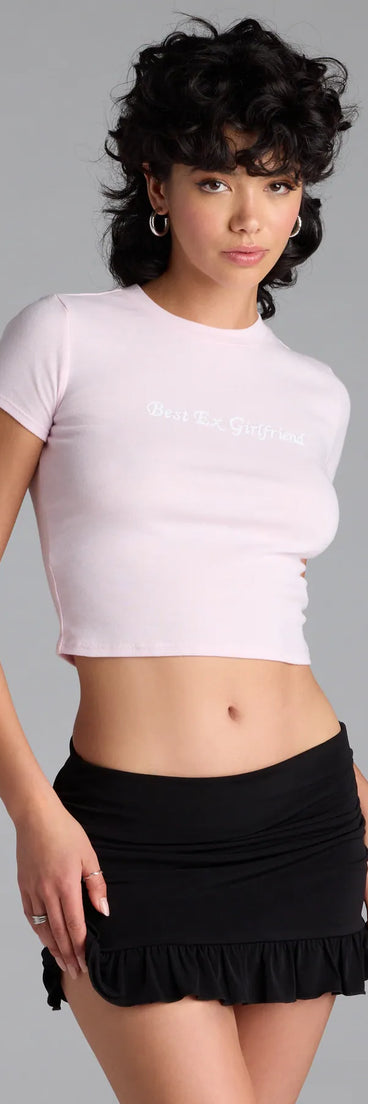 Good Days Ruffle Mini Skirt