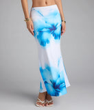 Bold Muse Floral Print Maxi Skirt