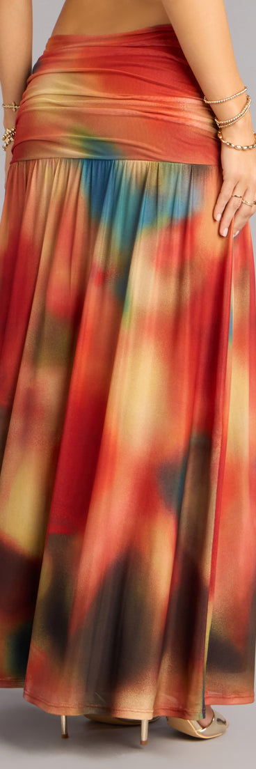 Booked the Getaway Maxi Skirt