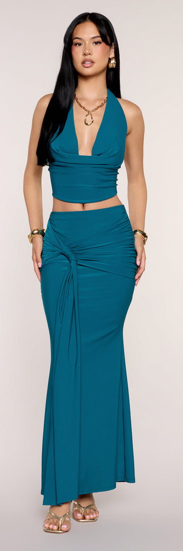 Dressed For The Plot Maxi Skirt