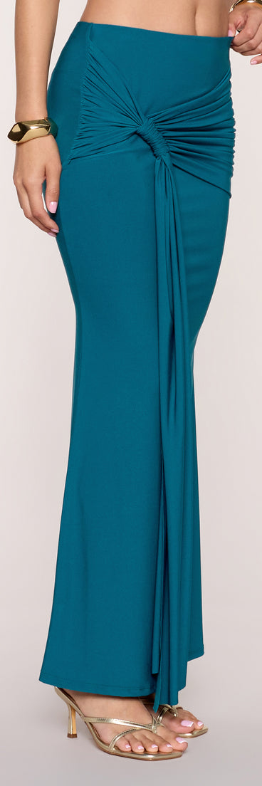 Dressed For The Plot Maxi Skirt