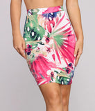 Lush And Lavish Midi Skirt
