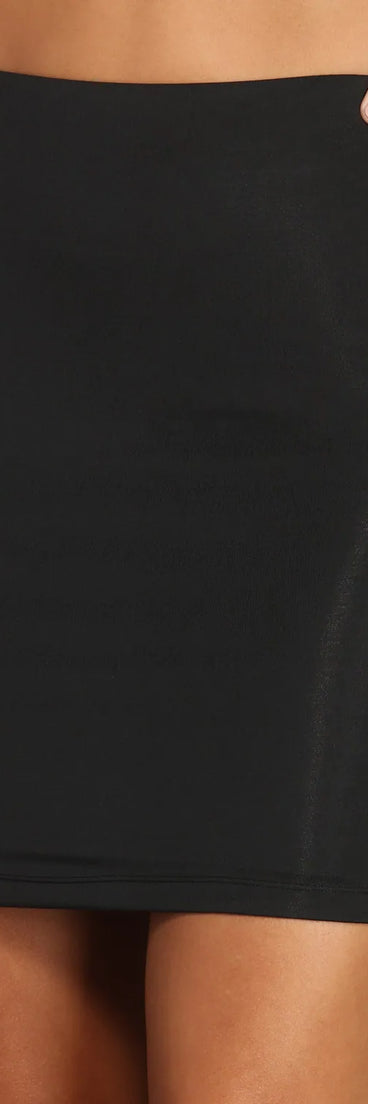 Curve's The Word Mini Skirt