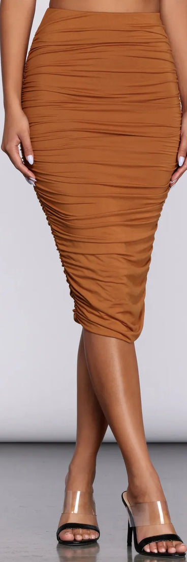 Be My Baby Midi Skirt