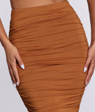 Be My Baby Midi Skirt