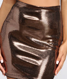 Sizzling Sequin Mini Skirt