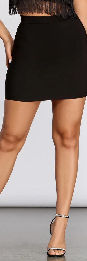 Dazzle Me Mini Skirt