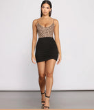Cinched and Chic Mini Skirt