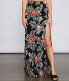 Pretty In Paradise Maxi Skirt