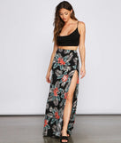 Pretty In Paradise Maxi Skirt