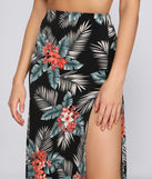 Pretty In Paradise Maxi Skirt