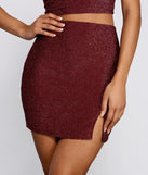 Glitter And Glam Mini Skirt