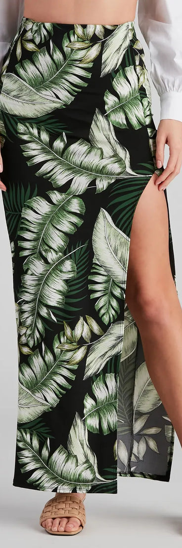 Dreaming Of Paradise Maxi Skirt