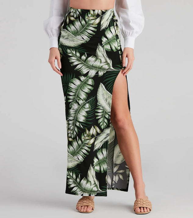Dreaming Of Paradise Maxi Skirt