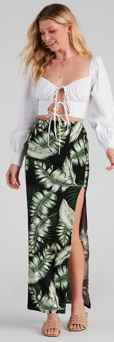 Dreaming Of Paradise Maxi Skirt