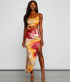 Golden Hour Tie-Dye Maxi Skirt