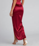 Sleek Moves Wrap Maxi Skirt