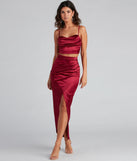 Sleek Moves Wrap Maxi Skirt