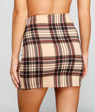 Classic Vibes Plaid Mini Skirt