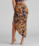 The Coolest Vibe Midi Skirt