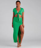 Keeping Knit Casual Maxi Skirt
