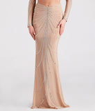 Wrapped In Rhinestone Maxi Skirt