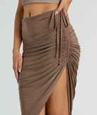 
Upgrade your style game for 2025 with the Social Girlie High Rise Slit Midi Skirt in mocha, perfect for any fashion-forward wardrobe.