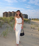 Unforgettable Dream High Rise Lace Maxi Skirt, a trendy ivory addition to women's going-out outfits, is ideal for Christmas party outfits, chic NYE attire, or winter night-out looks that keep you on-trend!
