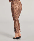 The Forever Fierce Leopard Print and Bow Maxi Skirt is a trendy women's bottom in leopard print, designed with modern details and alluring textures to complete chic outfits for 2025.