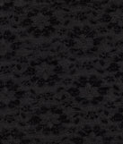 Create bold, fashion-forward looks for spring or summer with the Luxe Allure Flocked Floral Knit Mini Skirt in black, a must-have piece from Windsor’s collection of stylish bottoms for women.
