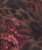 Effortlessly create party outfits or vacation-ready looks with the Wild Blossom Abstract Print Maxi Skirt, one part of a versatile women's brown matching set perfect for quick and easy outfit combinations from layering chic outfits to transitioning your look seamlessly.