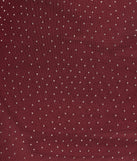 Create bold, fashion-forward looks for spring or summer with the Bright Vibes Ruched Rhinestone Midi Skirt in plum, a must-have piece from Windsor’s collection of stylish bottoms for women.