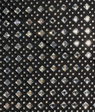 Create bold, fashion-forward looks for spring or summer with the All That Shines Rhinestone Fishnet Maxi Skirt in black, a must-have piece from Windsor’s collection of stylish bottoms for women.
