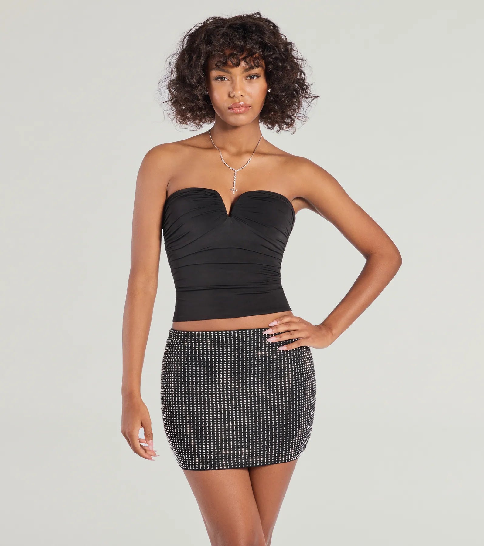 ミニスカート KNIT MINI SKIRT The Elder Statesman | Nimbus Knit Mini Skirt – Kirna Zabête