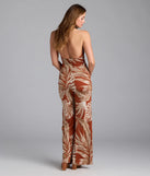 Sunny POV Tropical Print Jumpsuit
