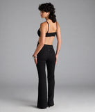 Pair the Being Sultry Cutout Wide-Leg Jumpsuit with your favorite sandals or sneakers for effortless warm-weather looks with on-trend black jumpsuits that speak your style.