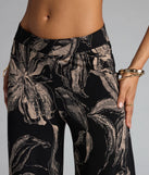 Golden Hour Wide Leg Pants Energy