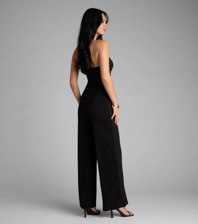 Get Like Me Cutout Wide-Leg Jumpsuit | Windsor