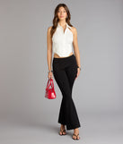 Your Strut Starts Here Ponte Flare Pants