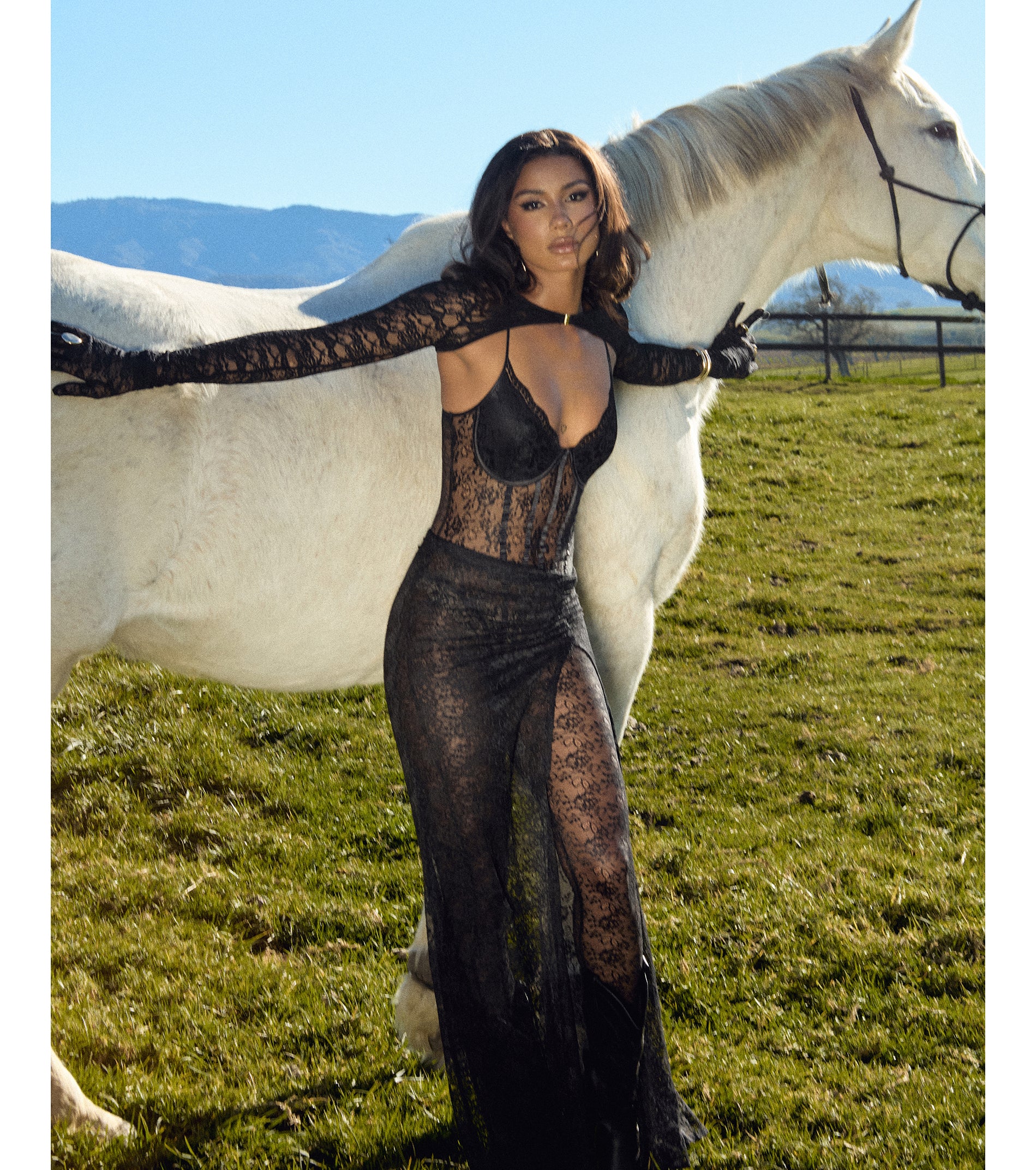 Midnight Muse Corset Lace Jumpsuit | Windsor