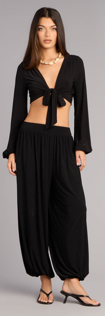 Weekend Mood High-Rise Pants