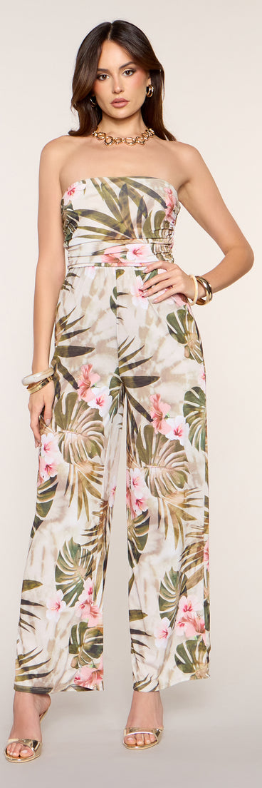 Vacay Calling Wide Leg Jumpsuit