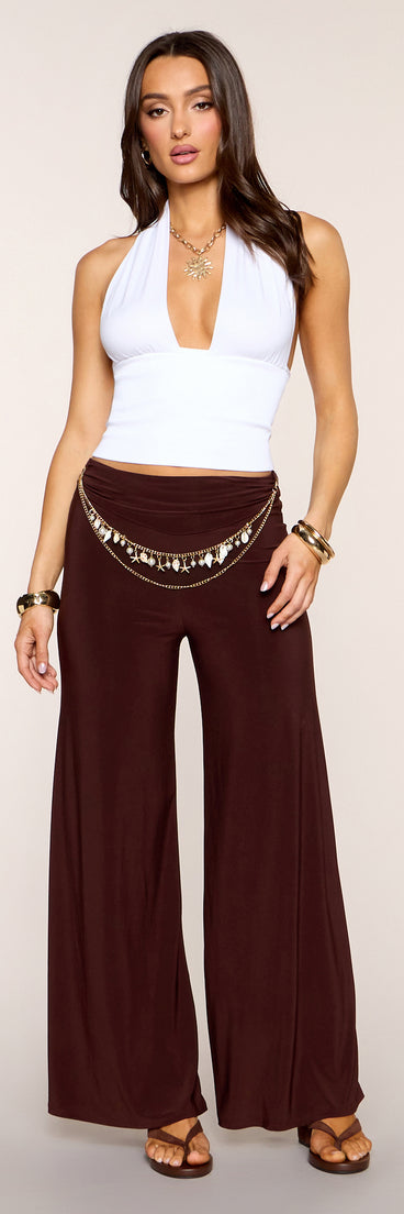 Shell Yeah Wide-Leg Pants