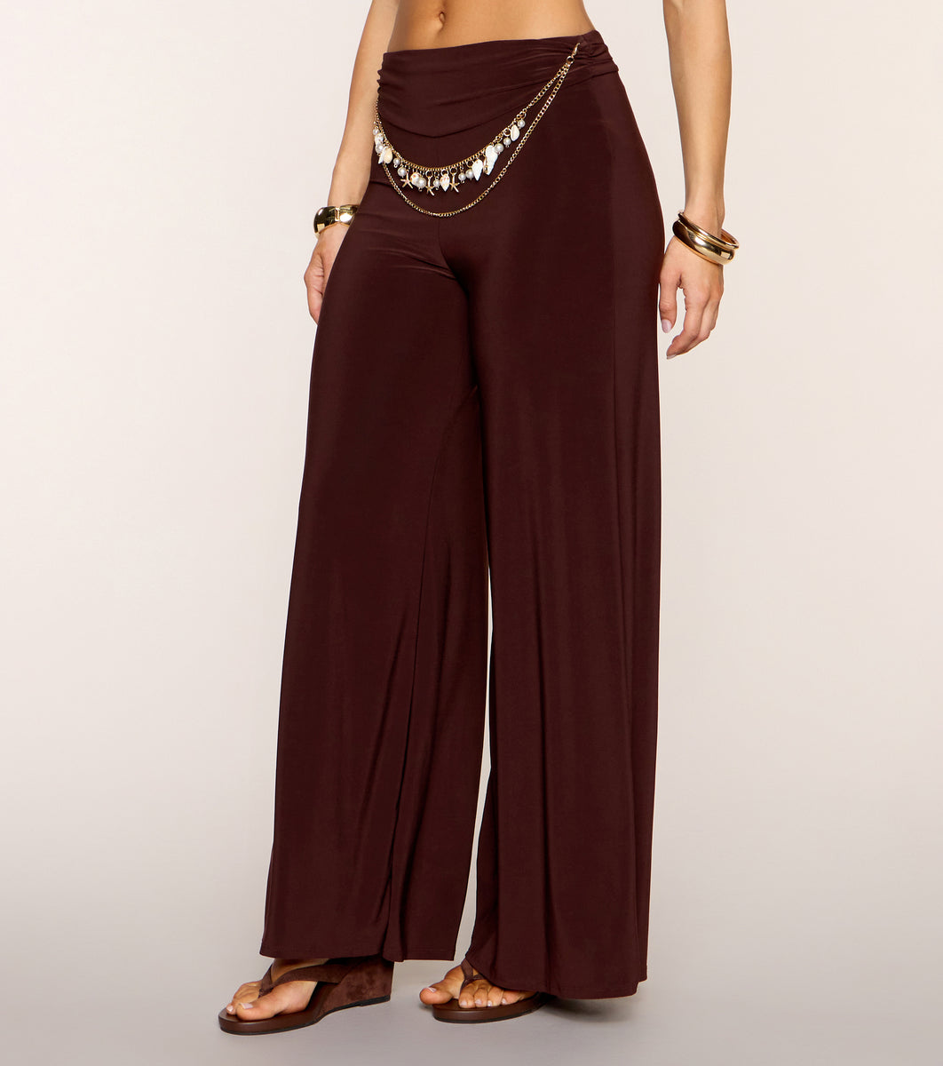 Shell Yeah Wide-Leg Pants & Windsor