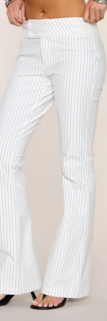 Power Move Pinstripe Woven Pants