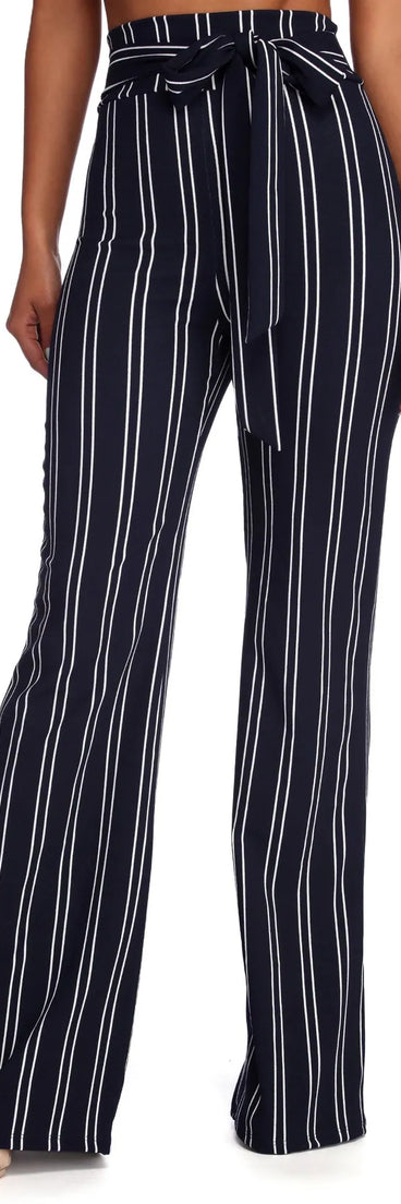 Social Ladder Striped Pants