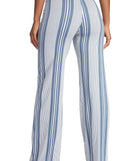 Tied To Stripes High Waist Pants