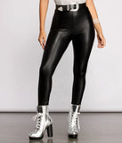 The One You Want Faux Leather Leggings