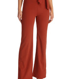 Sealed With Style Tie Waist Pants